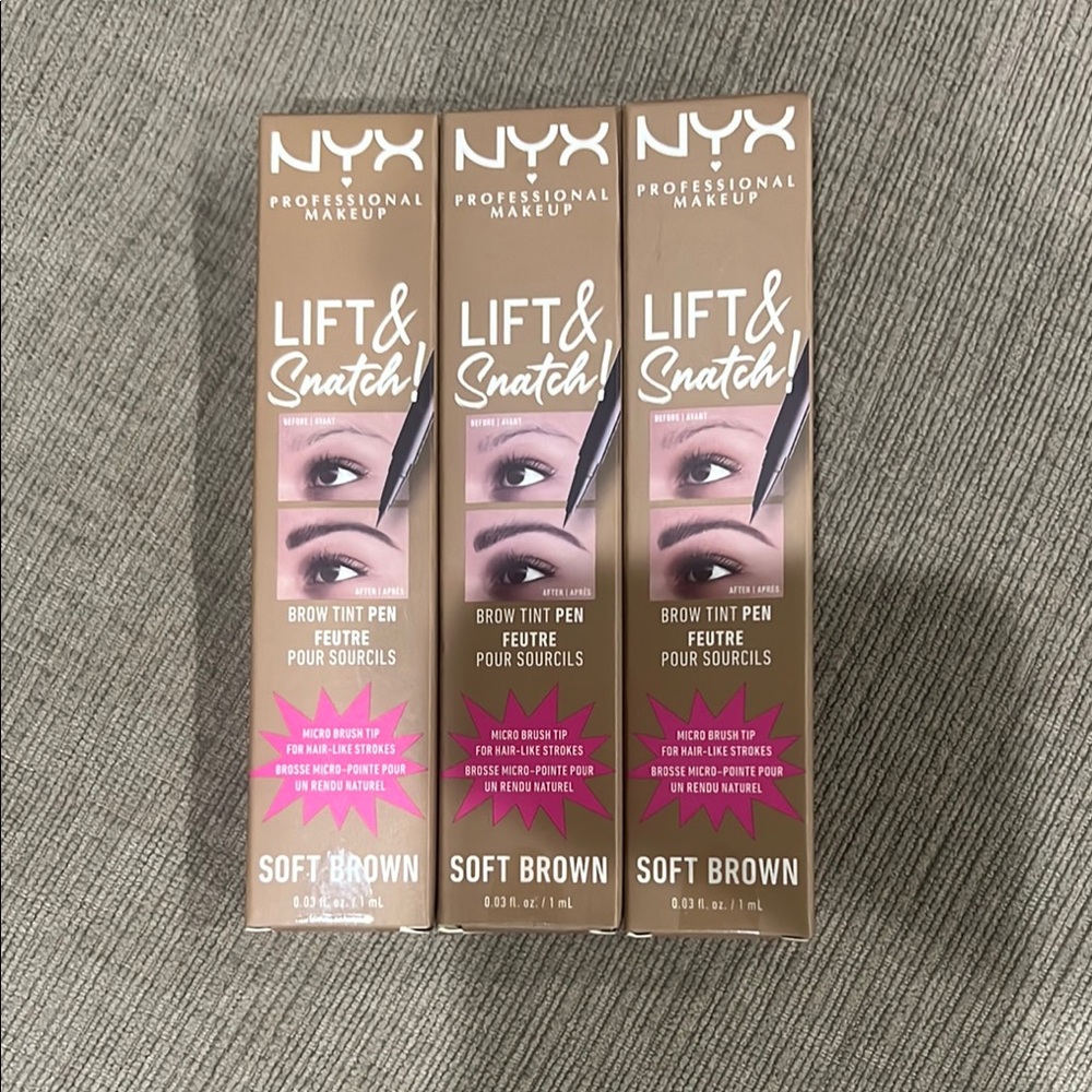 NYX Lift & Snatch Brow Tint Pen - Soft Brown